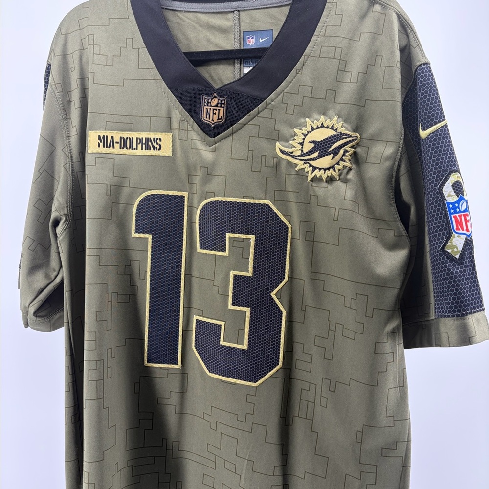 Nike Miami Dolphins Salute to Services‎ Marino Jersey